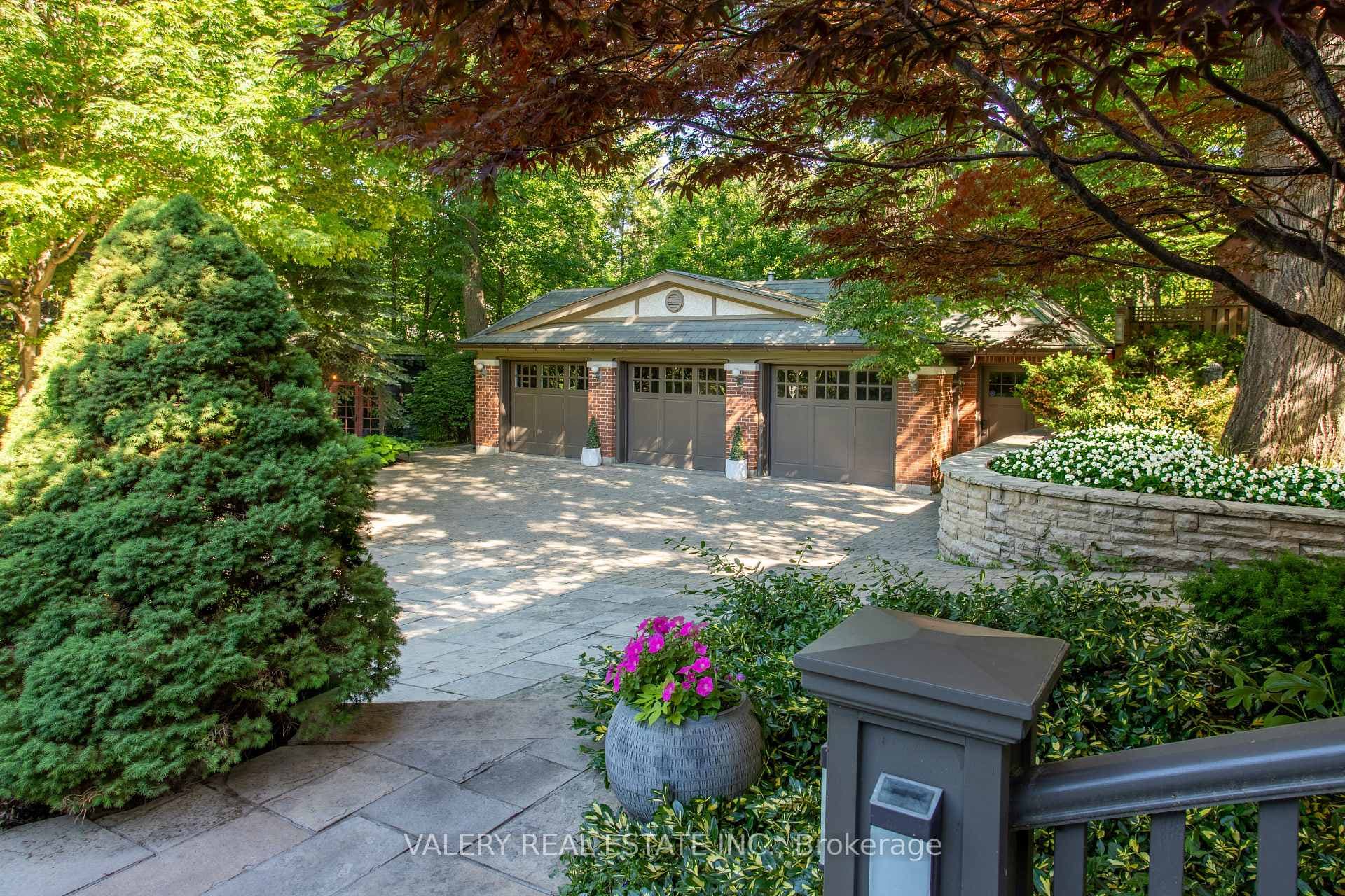 Heated 3-Car Garage doubles as entertainment area