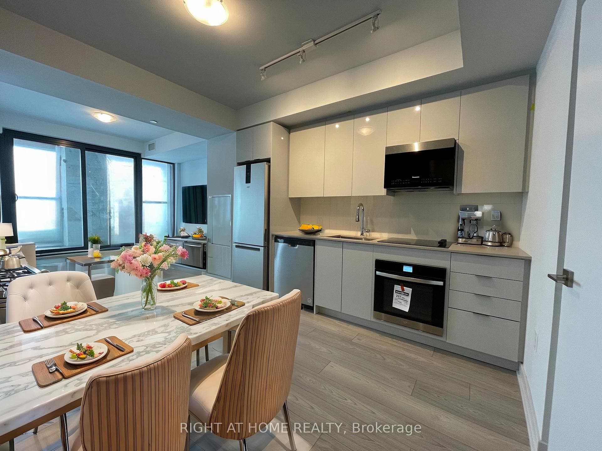 Virtually Staged Dining Room