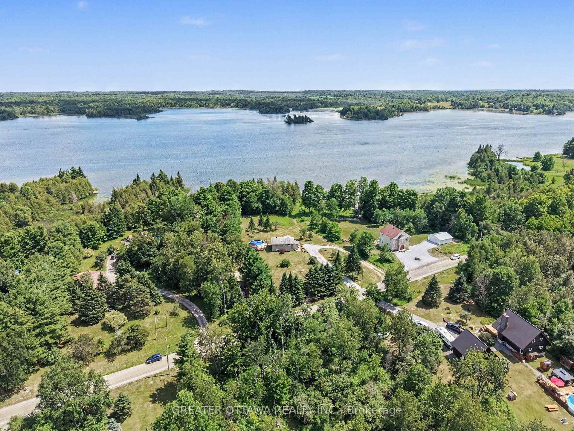 Taylor Lake is connected to Clayton lake