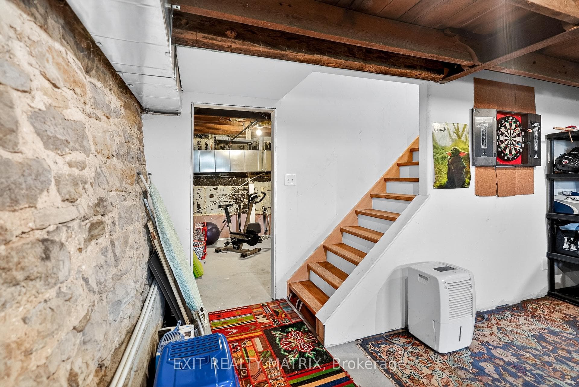 7-ft ceilings in waterproofed basement