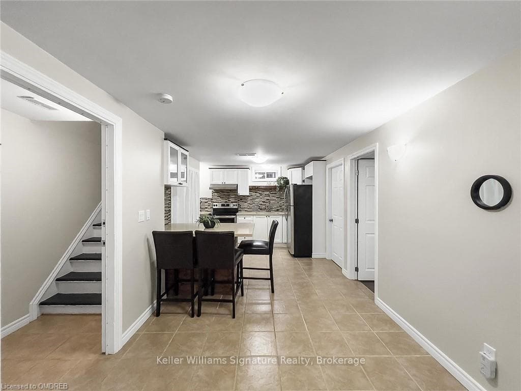 lower entrance/ kitchen