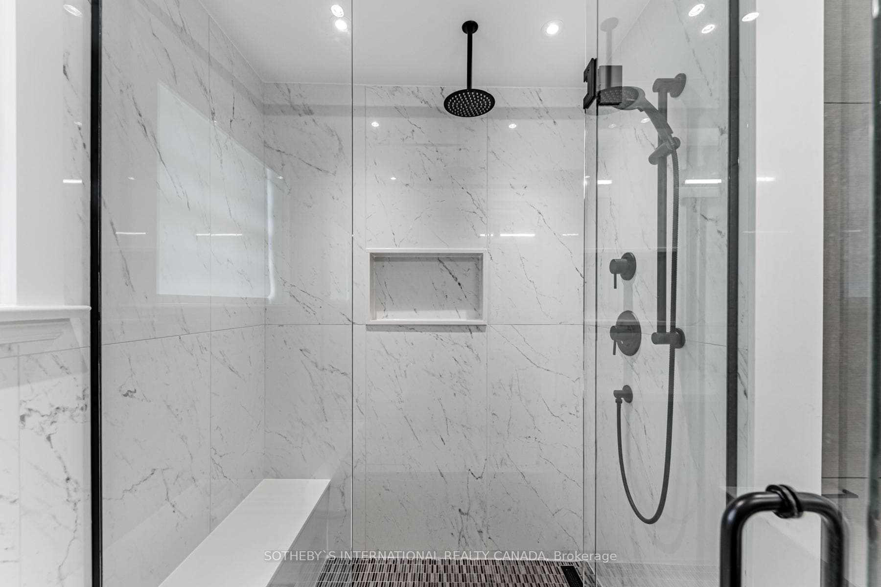 Stunning Glass Enclosed Shower