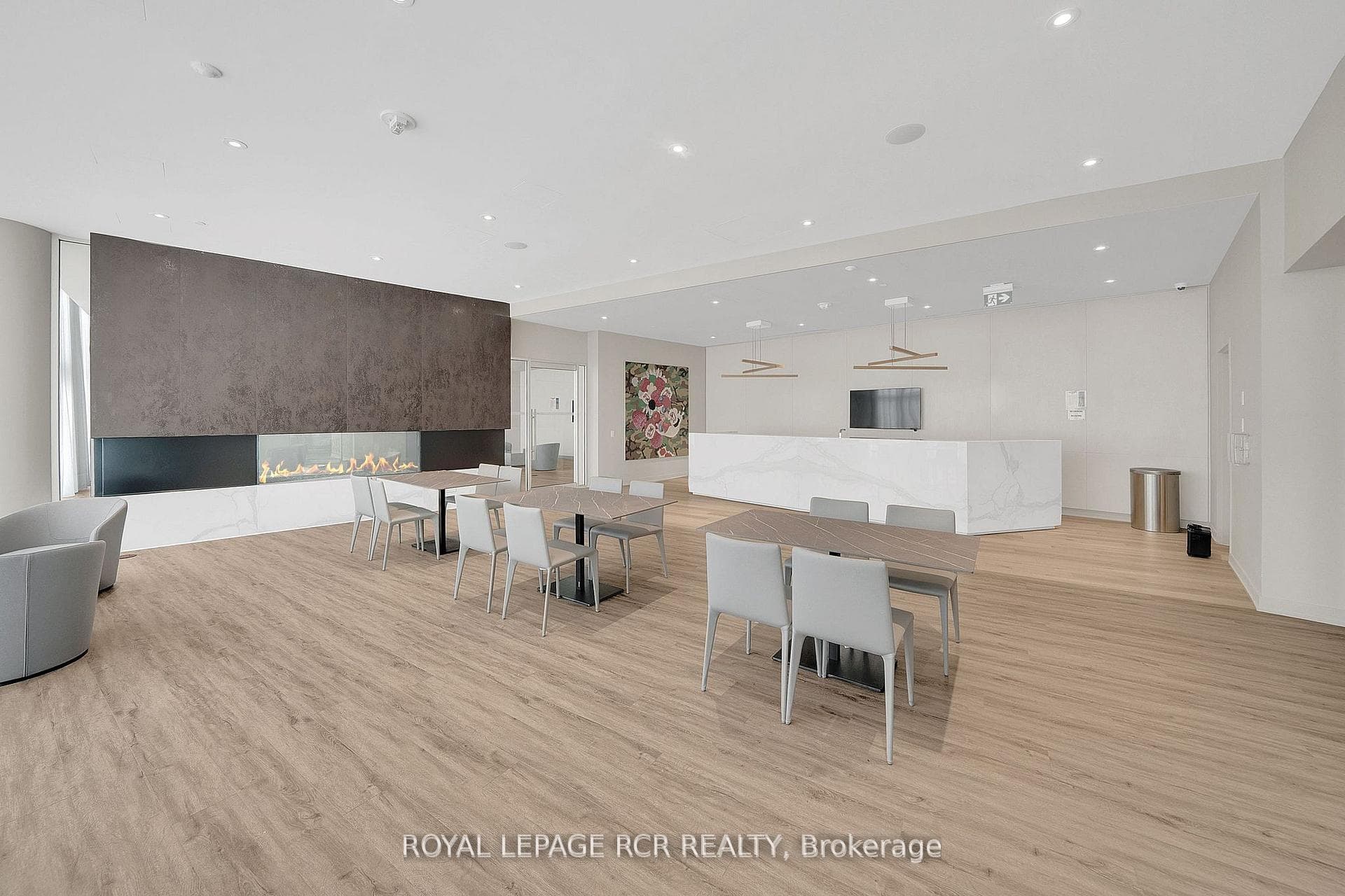 Event Space with Fireplace