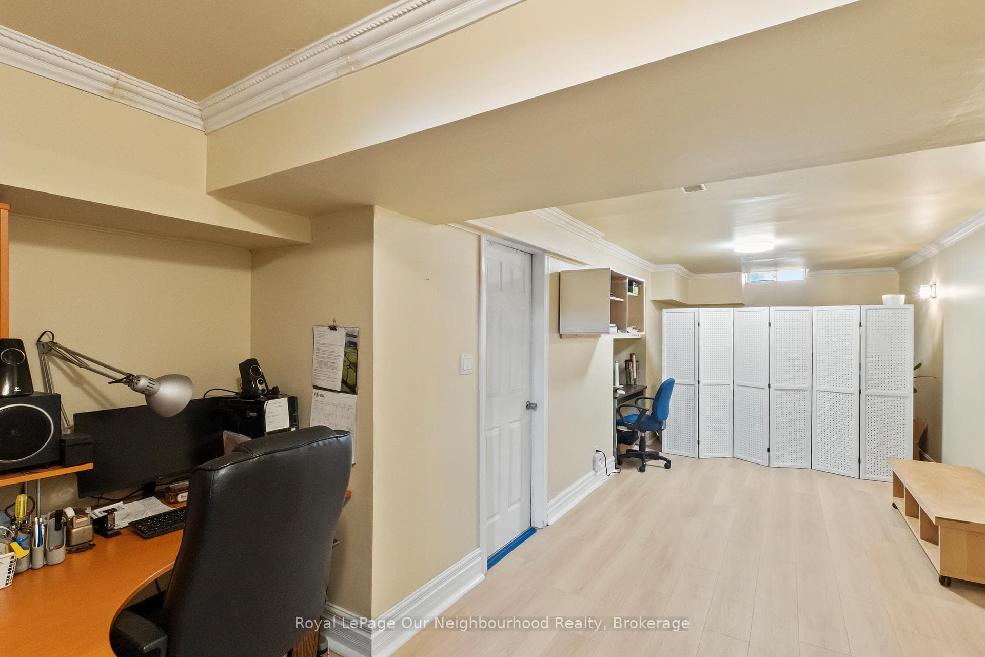 Finished basement for additional living space