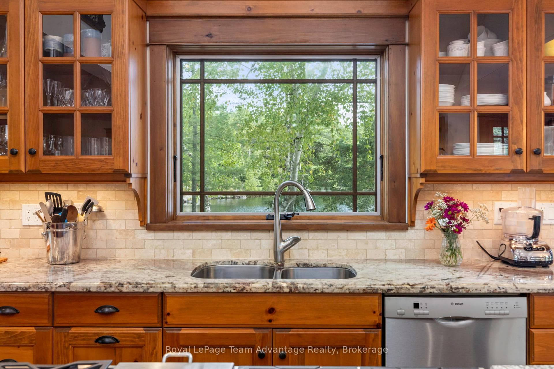 Sink with a view