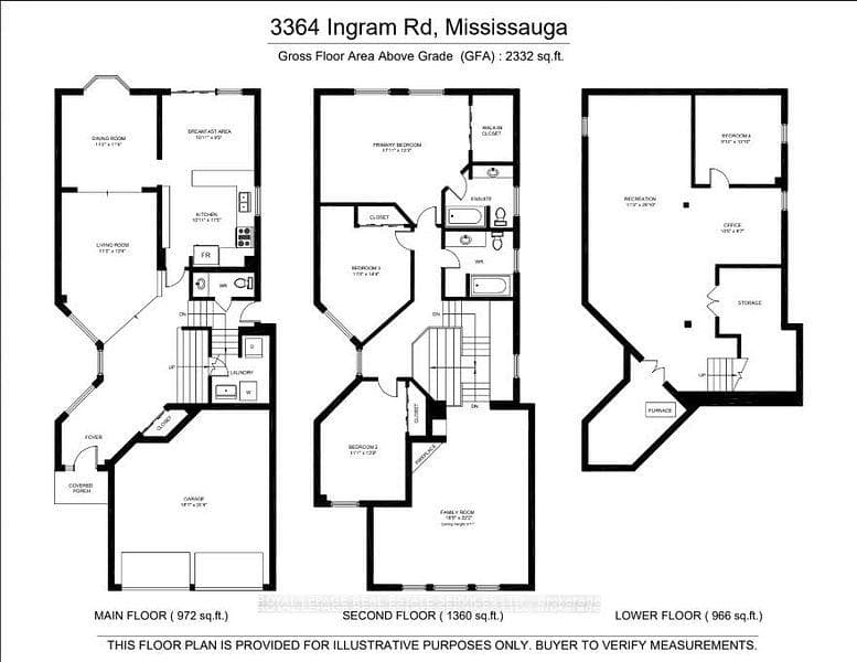 Exceptional Layout, Largest 3-Bed Det in The Area!
