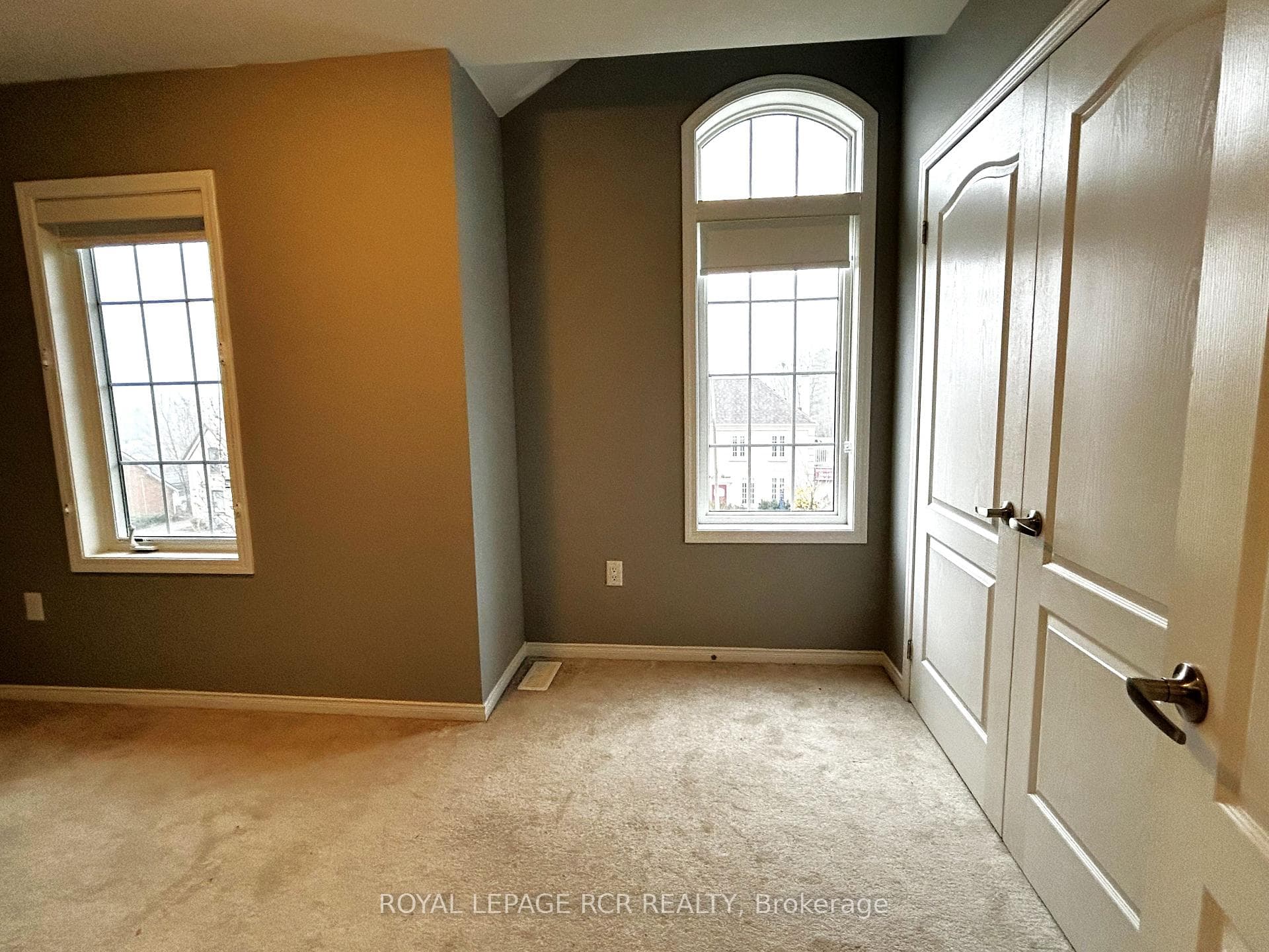 2nd bedroom has double closet