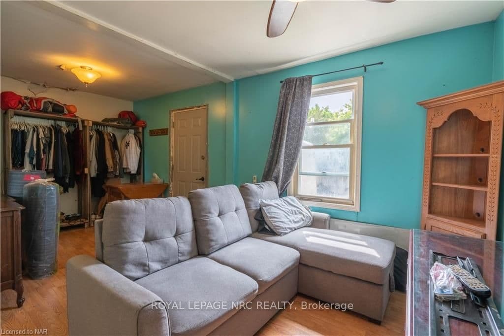 Bedroom at Rear of House with Back Yard Access