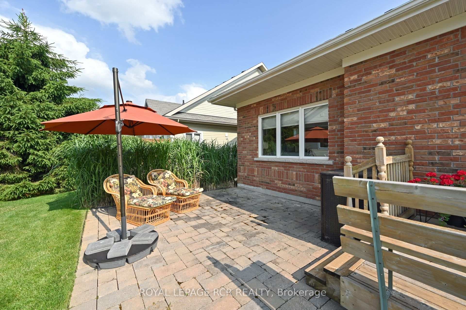Interlocking Stone Patio