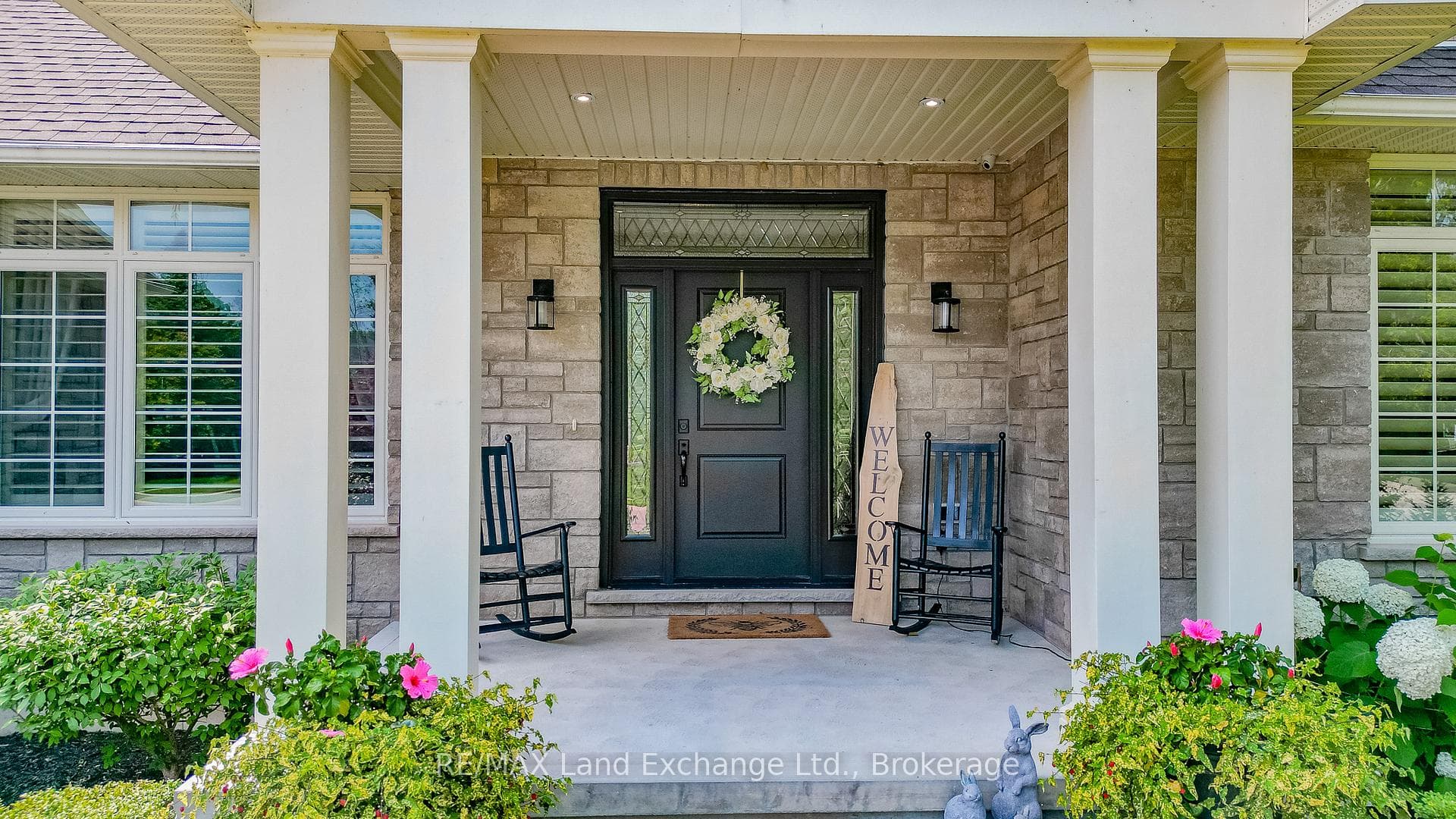 Beautiful front porch