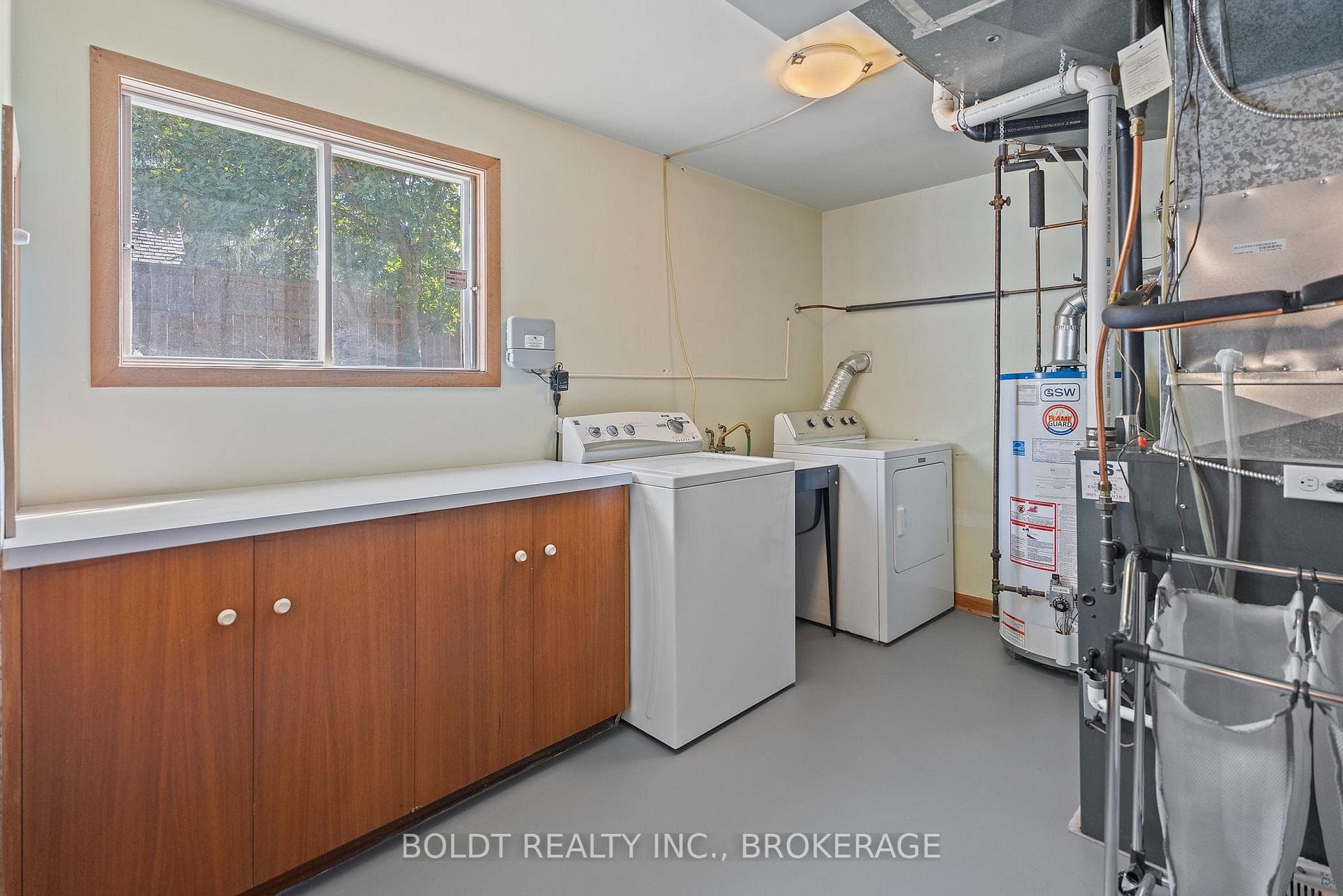 Laundry and utility room