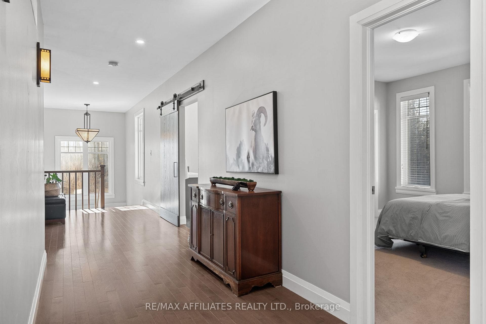 Sprawling hallway.
