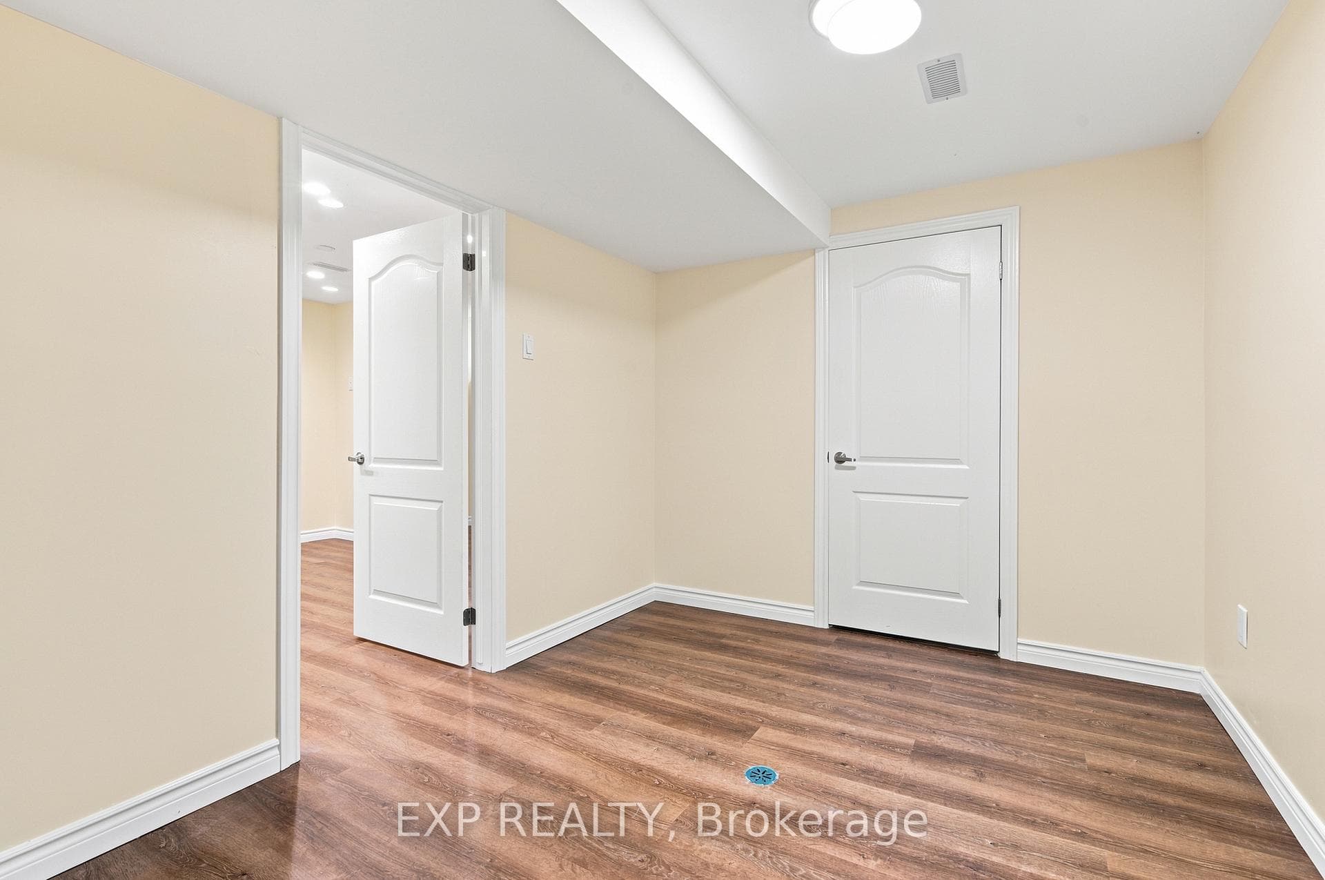 Basement bedroom