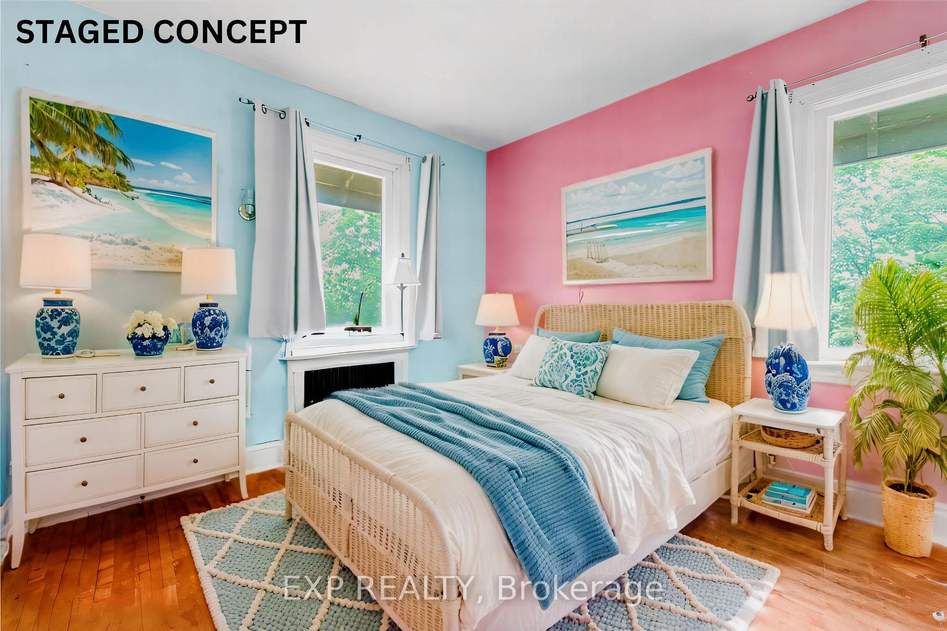 Bedroom 3 - Virtually Staged