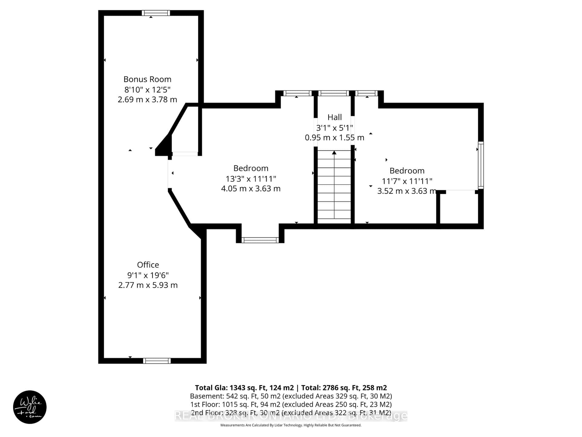 2nd Level Floor Plan
