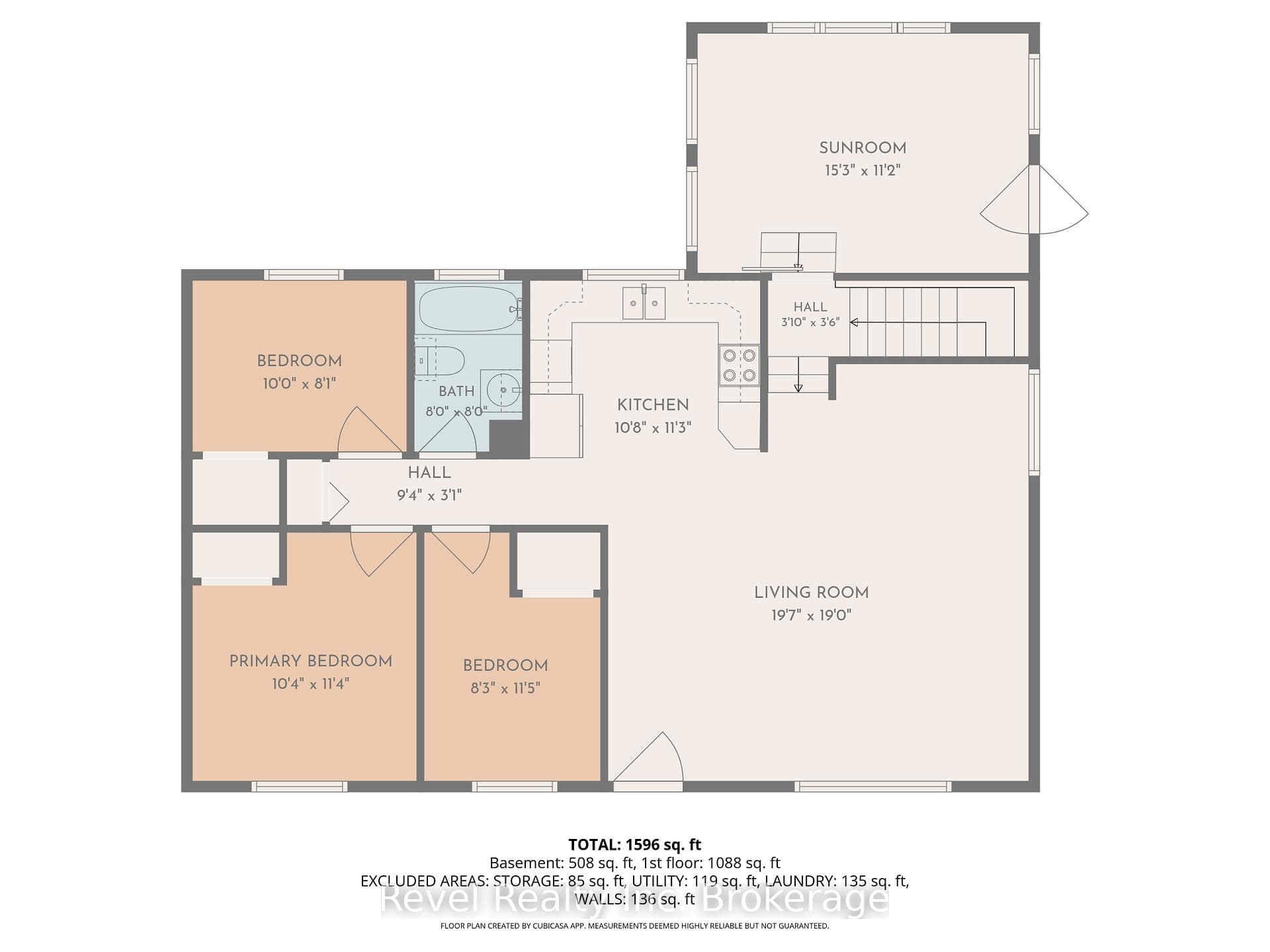 Main Level Floor Plan