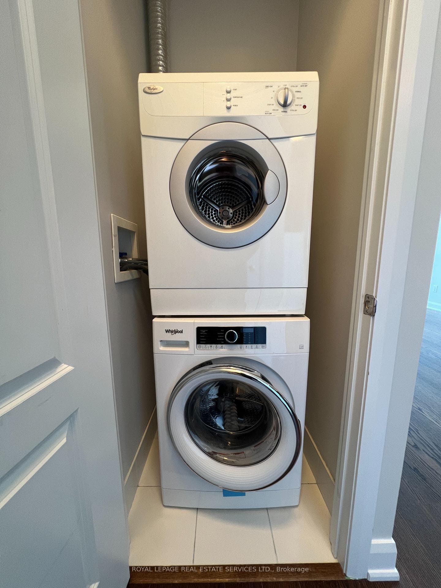 In-Suite Laundry with a Stacked Washer & Dryer