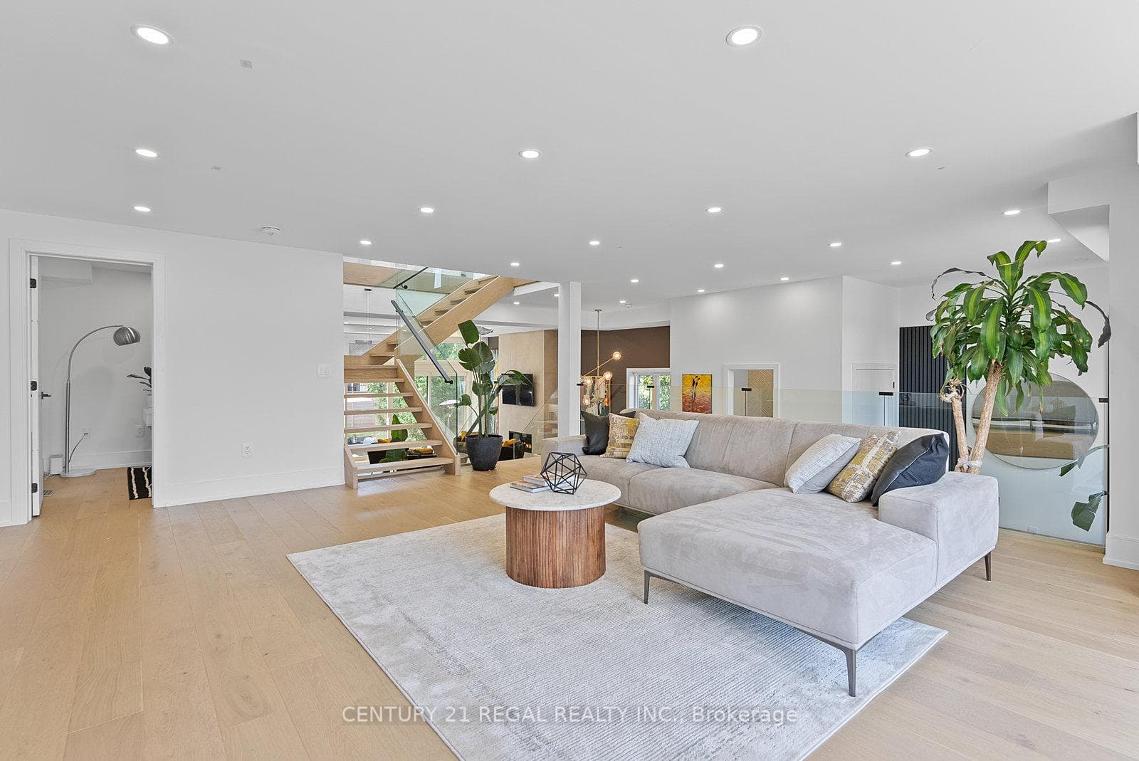 Raised Living Room