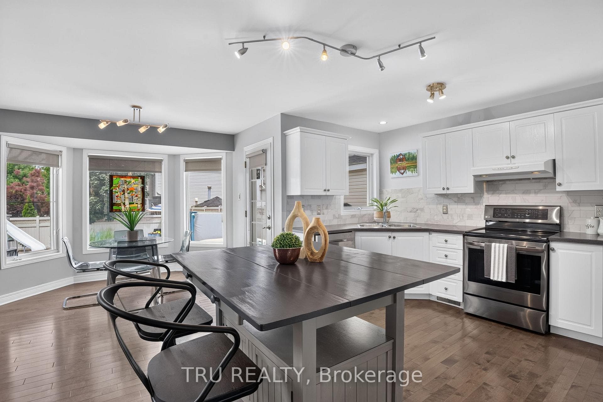 Kitchen with Stainless Appliances
