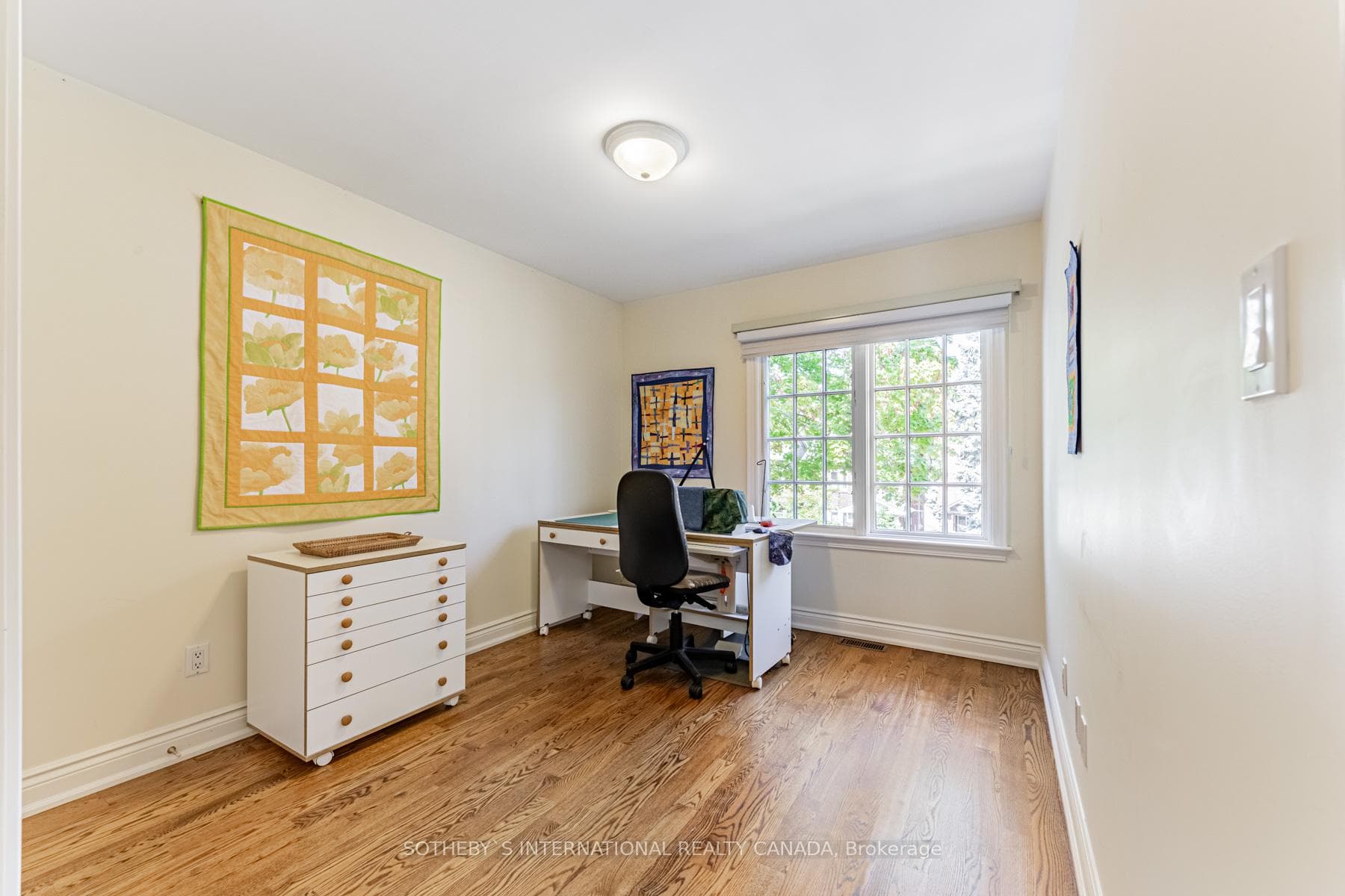 Two additional bedrooms for family or guests.