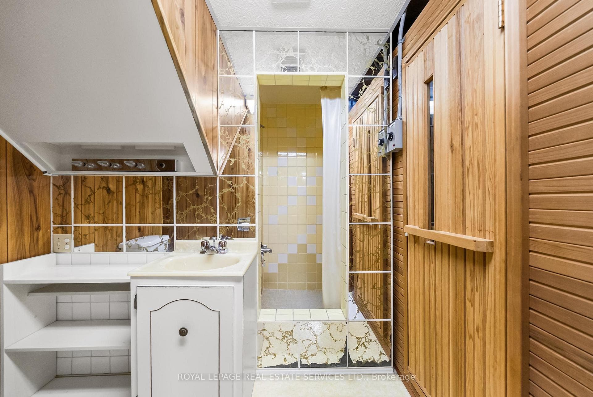 Basement 3 Pc Bathroom w/ Standing Shower