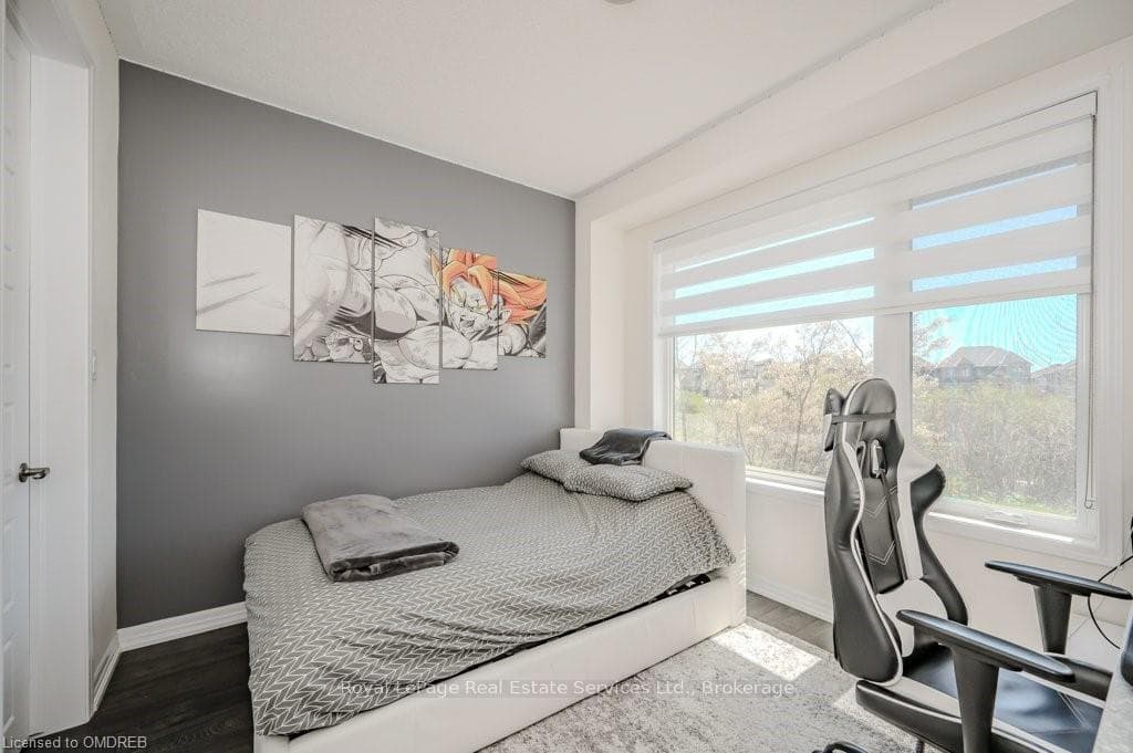 Fourth Bedroom Complete with a Walk-In Closet and