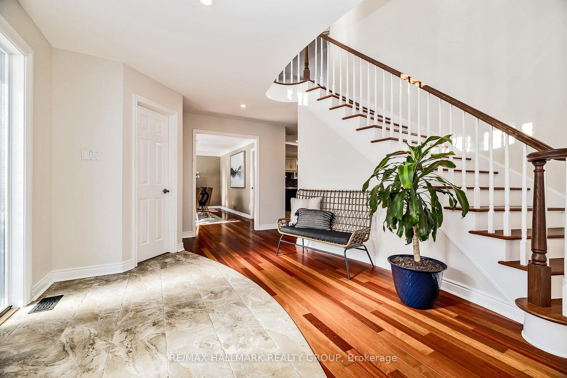 Extra durable Jatoba flooring.