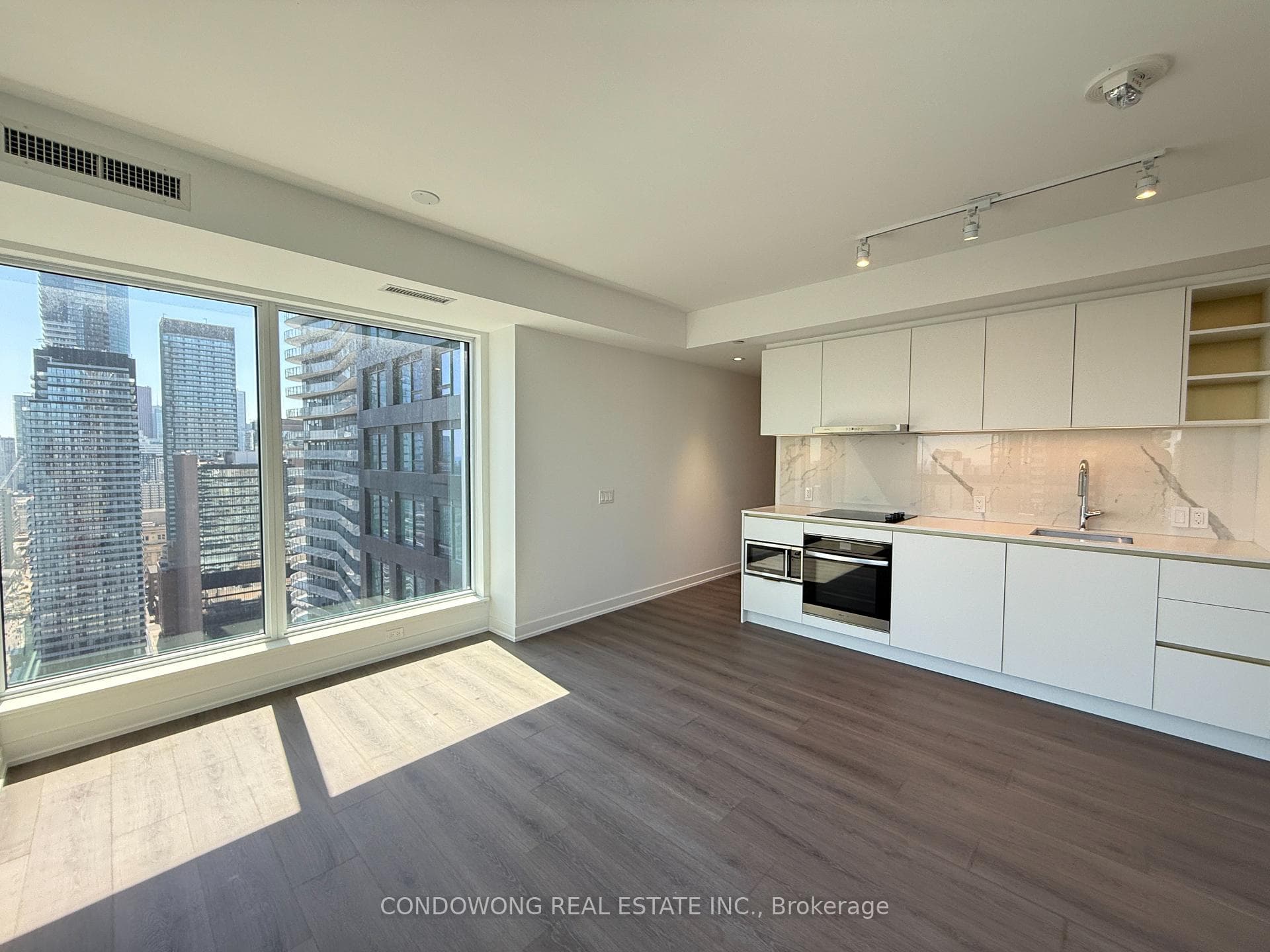 The whole unit is very bright and spacious