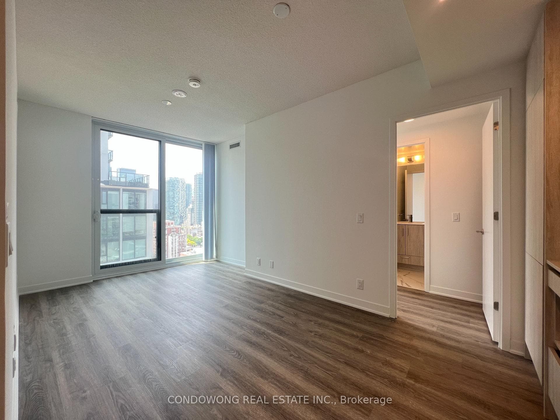 The whole unit is very bright and spacious