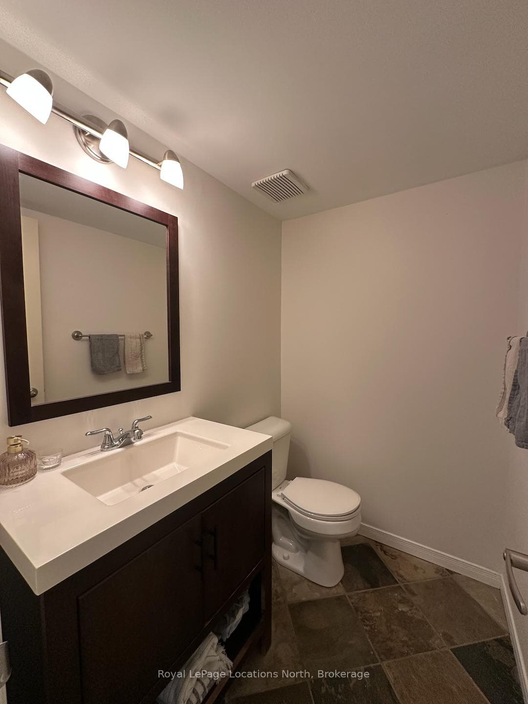 Main floor powder room