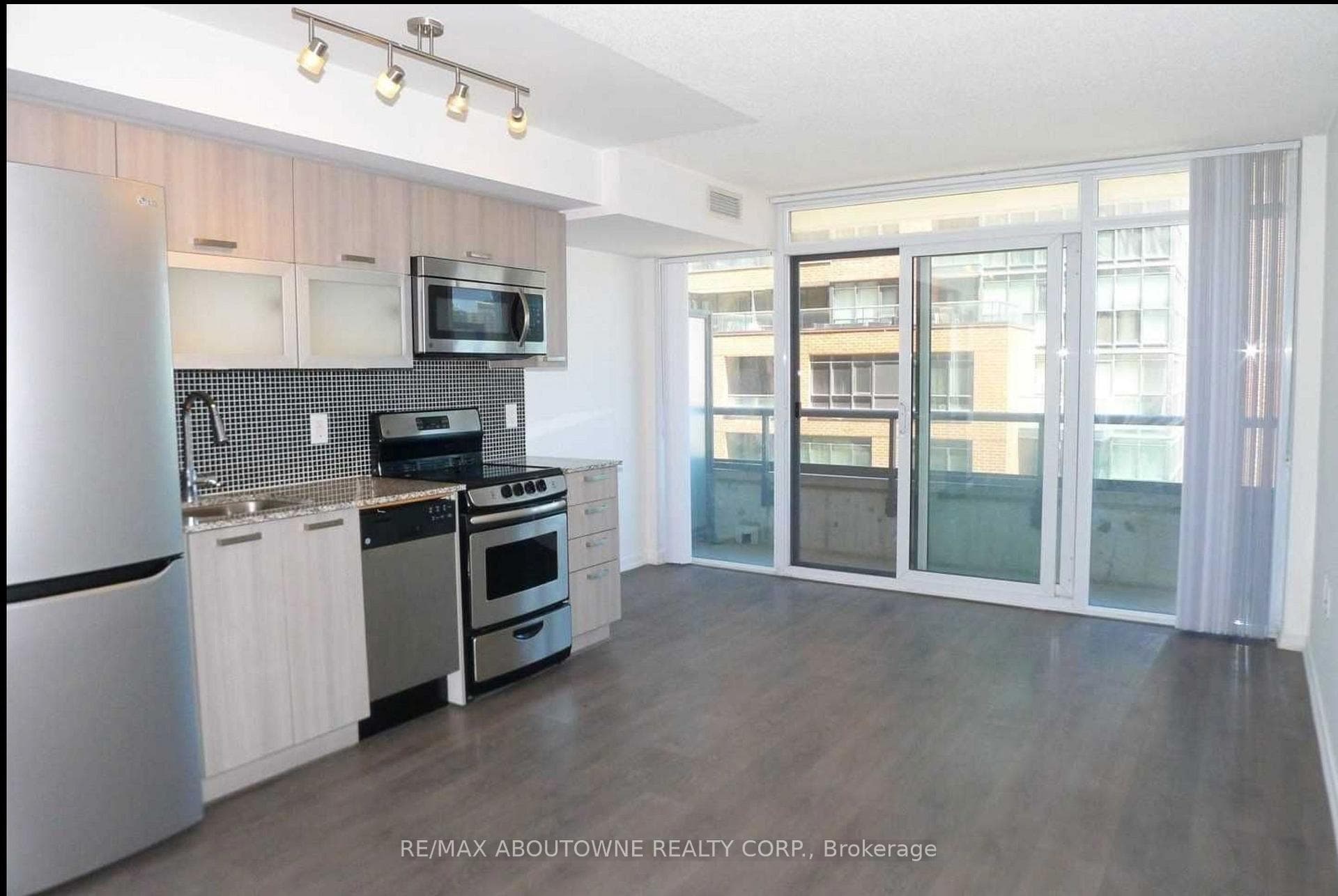 Balcony and Living/Dining Area
