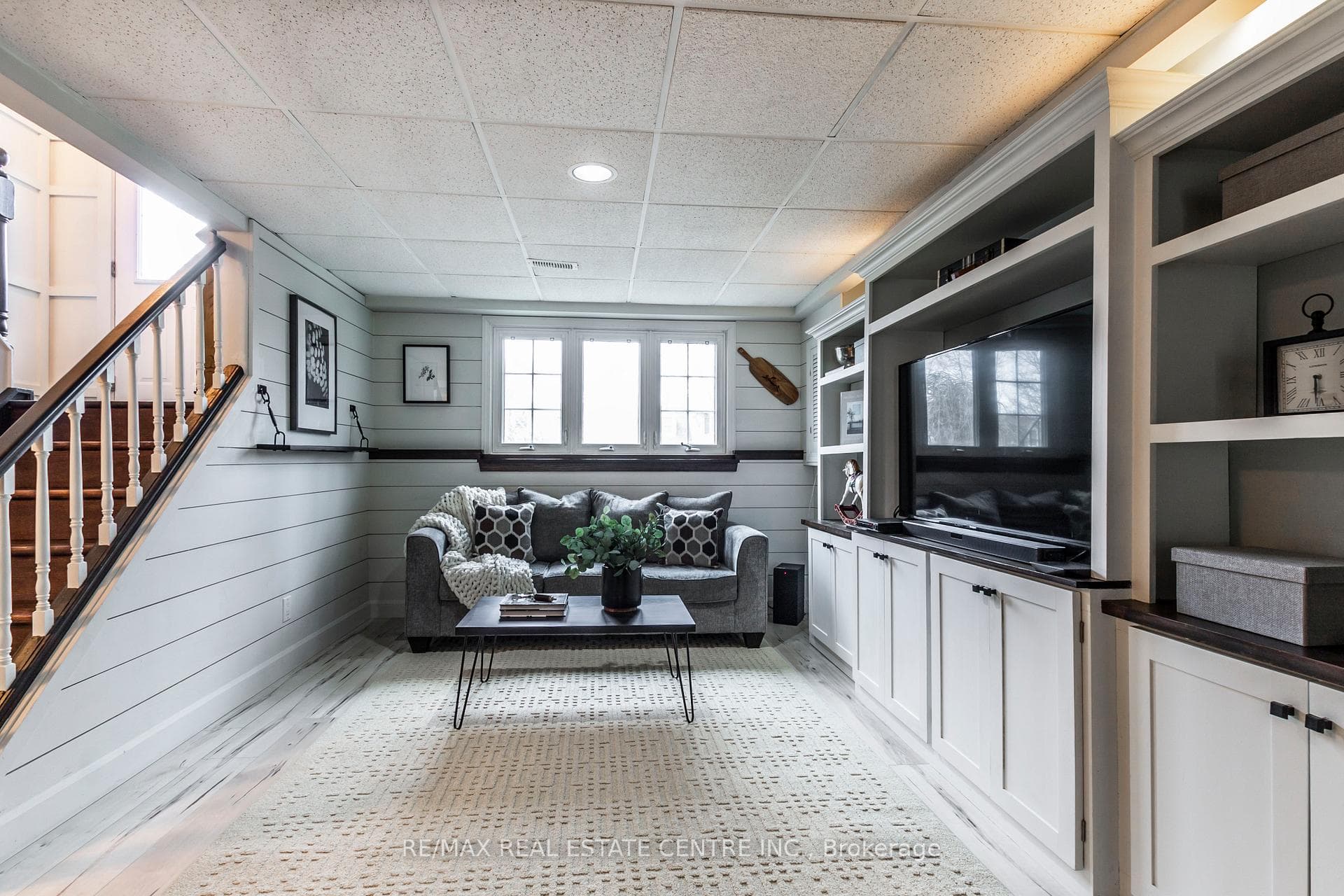 Lower level Family room
