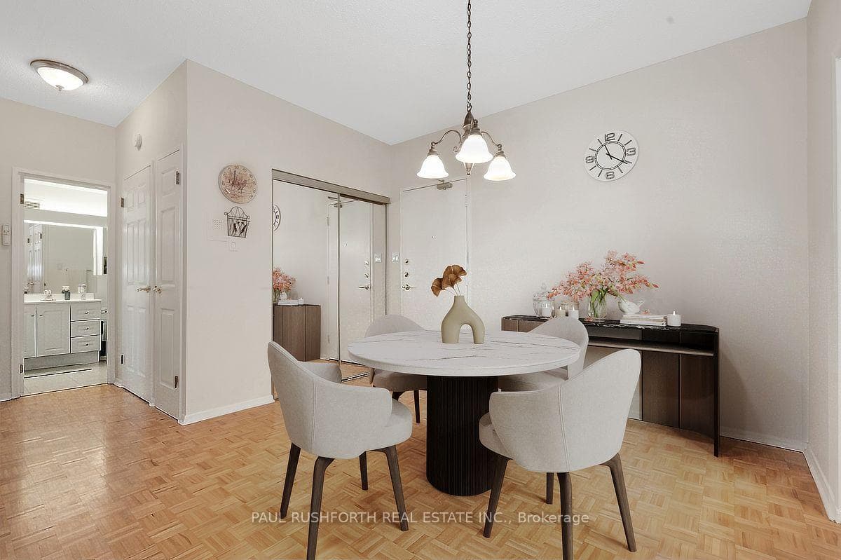 Virtually Enhanced/Staged-Dining Room