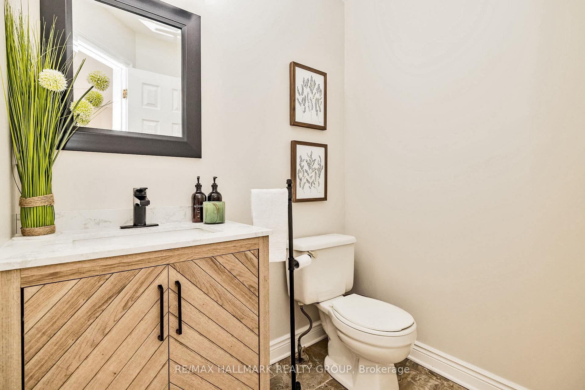 Fresh powder room update in 2025.