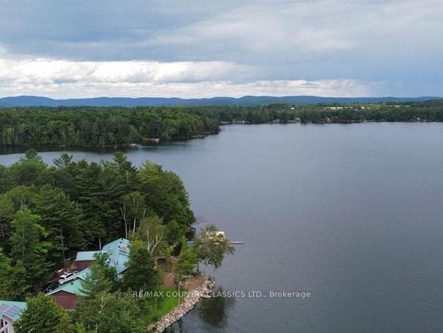 Beauiful View Arial of Fraser Lake