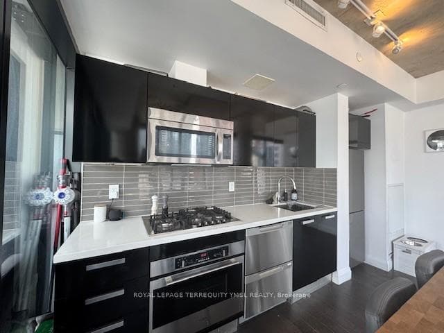 Stainless steel appliances