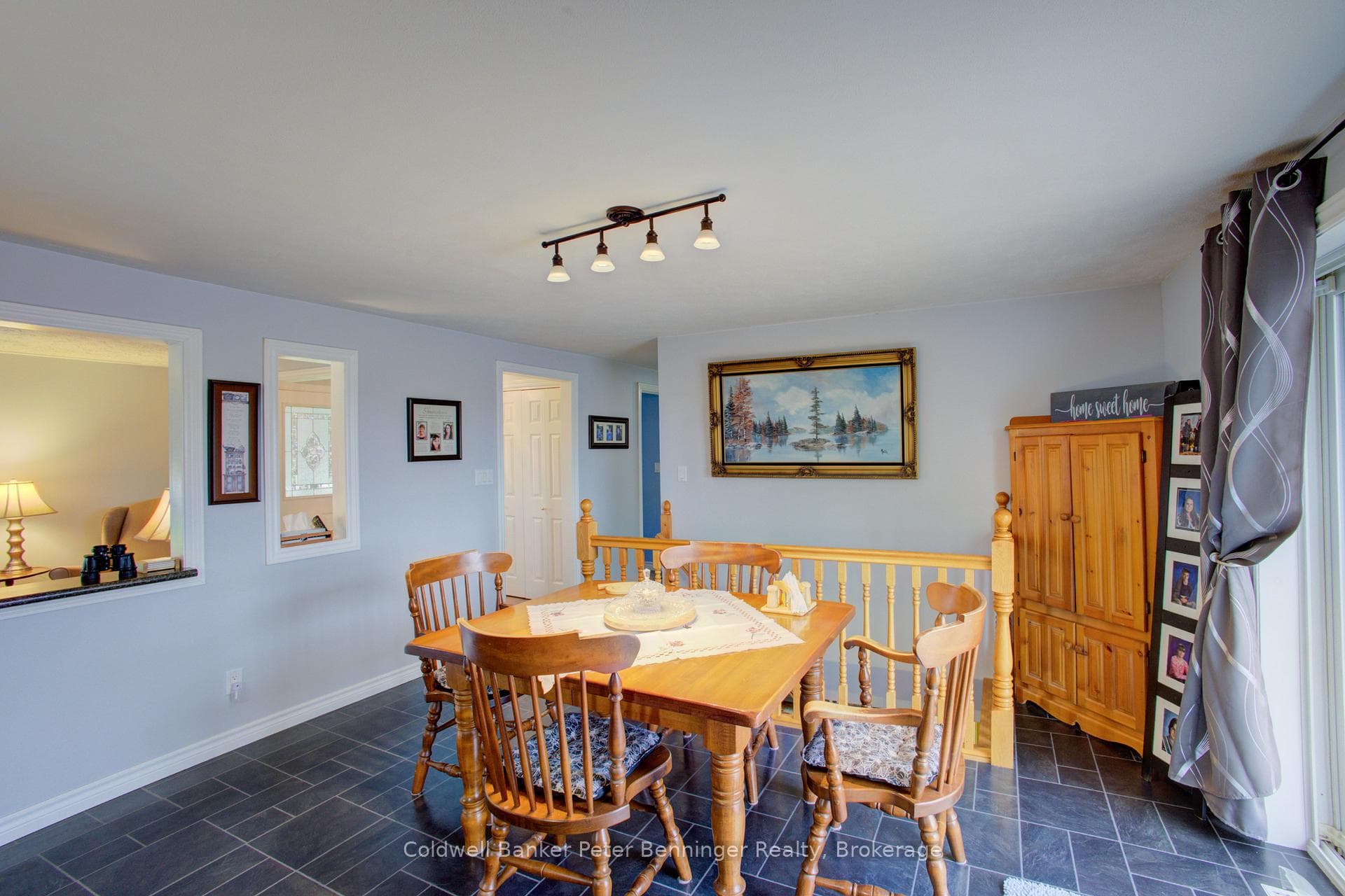 Another view of dining area.