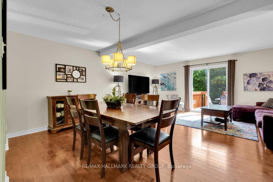 Large dining room.