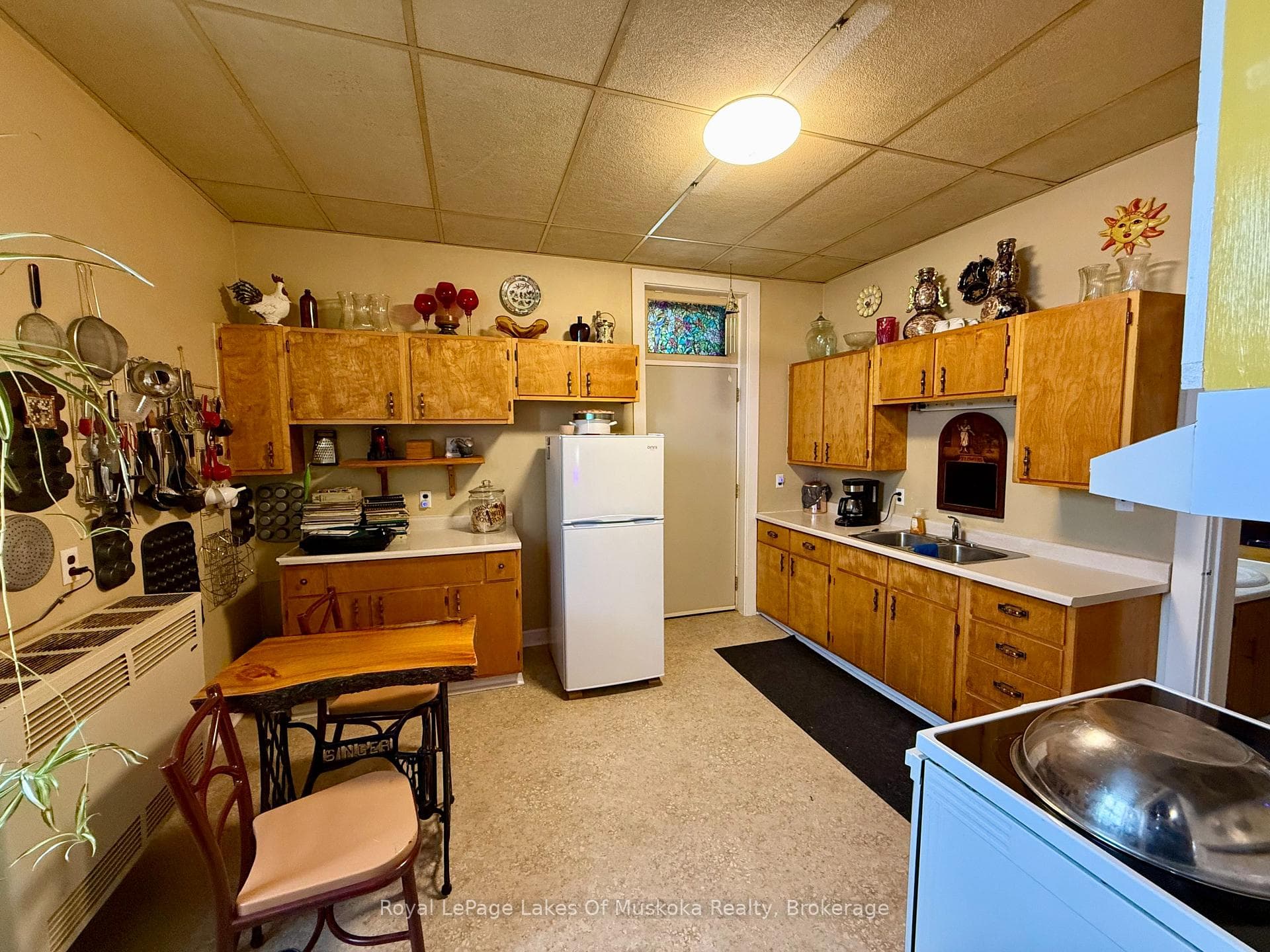 Kitchen in Residential Unit #1