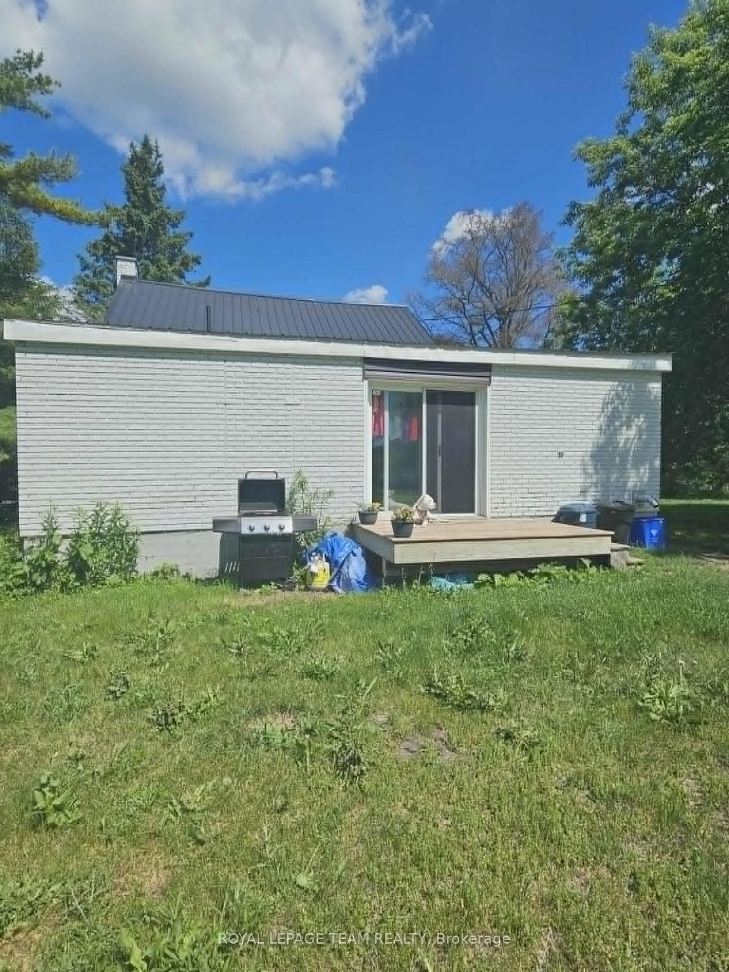 Back of house overlooking side and yard