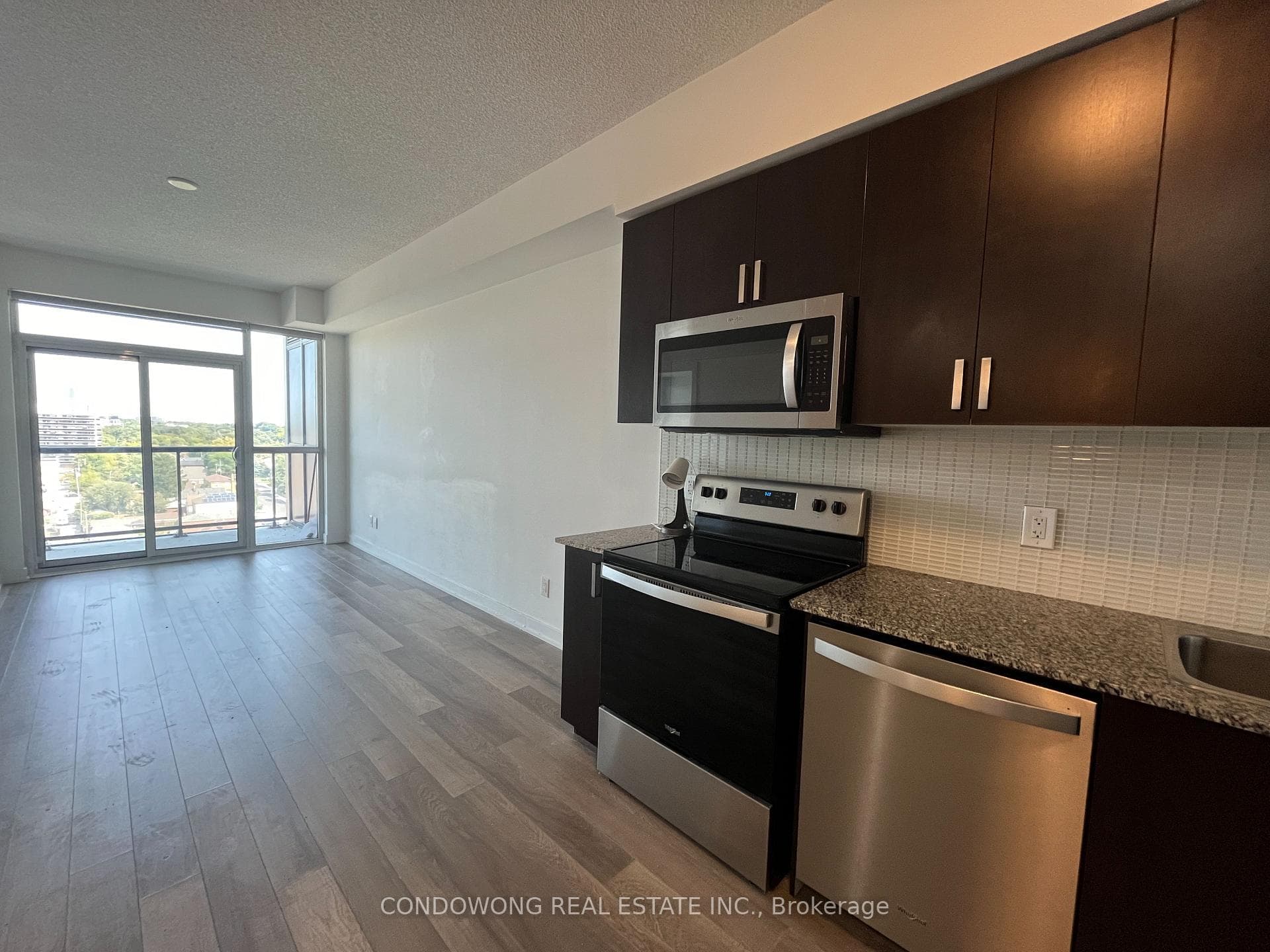 The whole unit is very bright and spacious