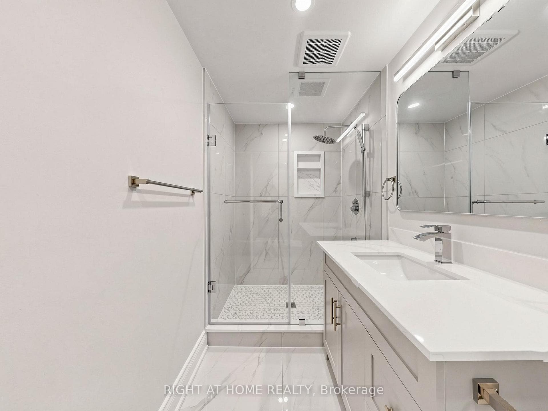 3-piece bathroom in basement