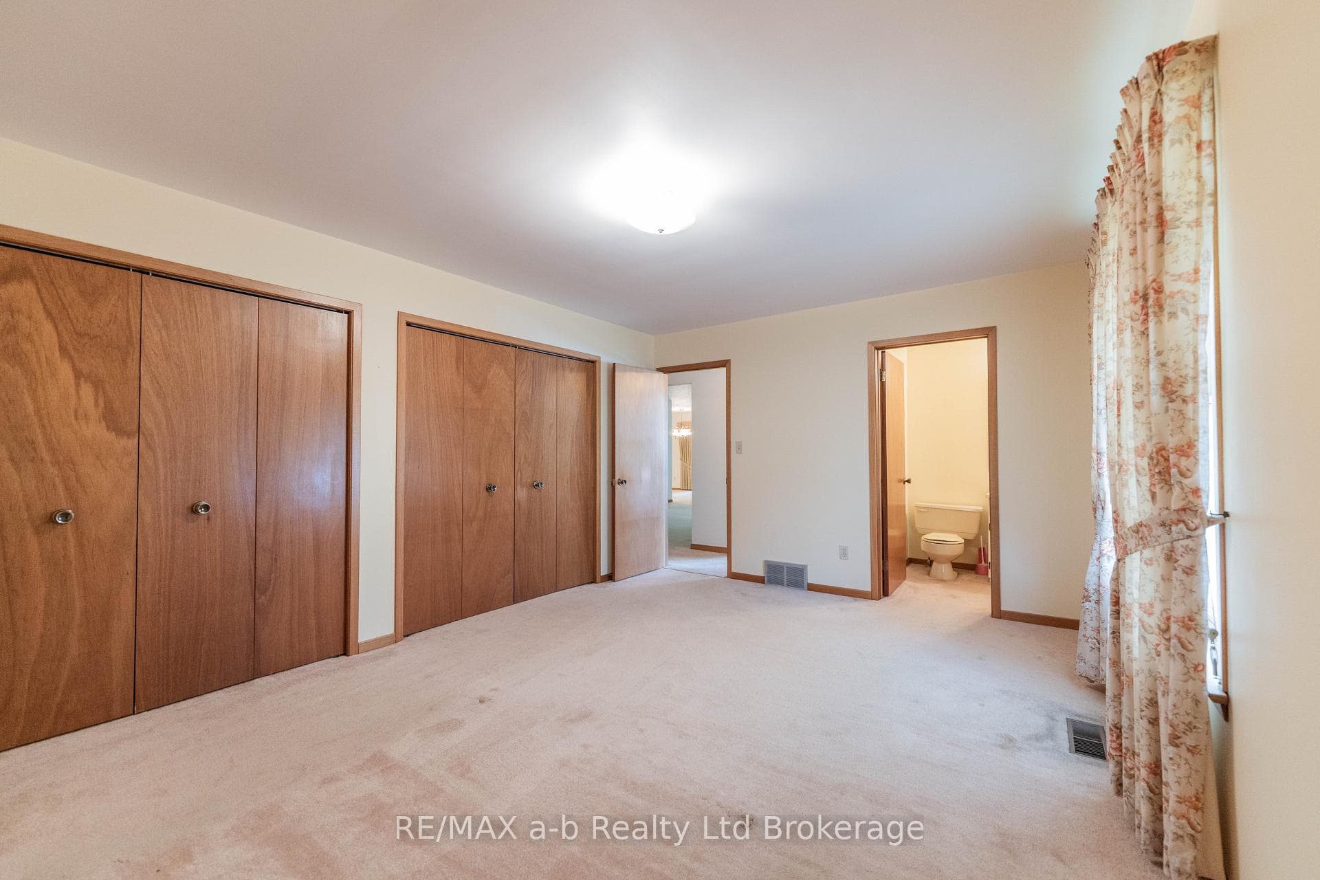 With Double Closets and 2PC Ensuite