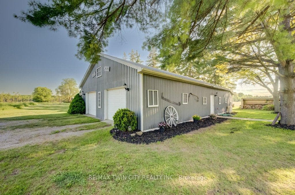 Large detached garage