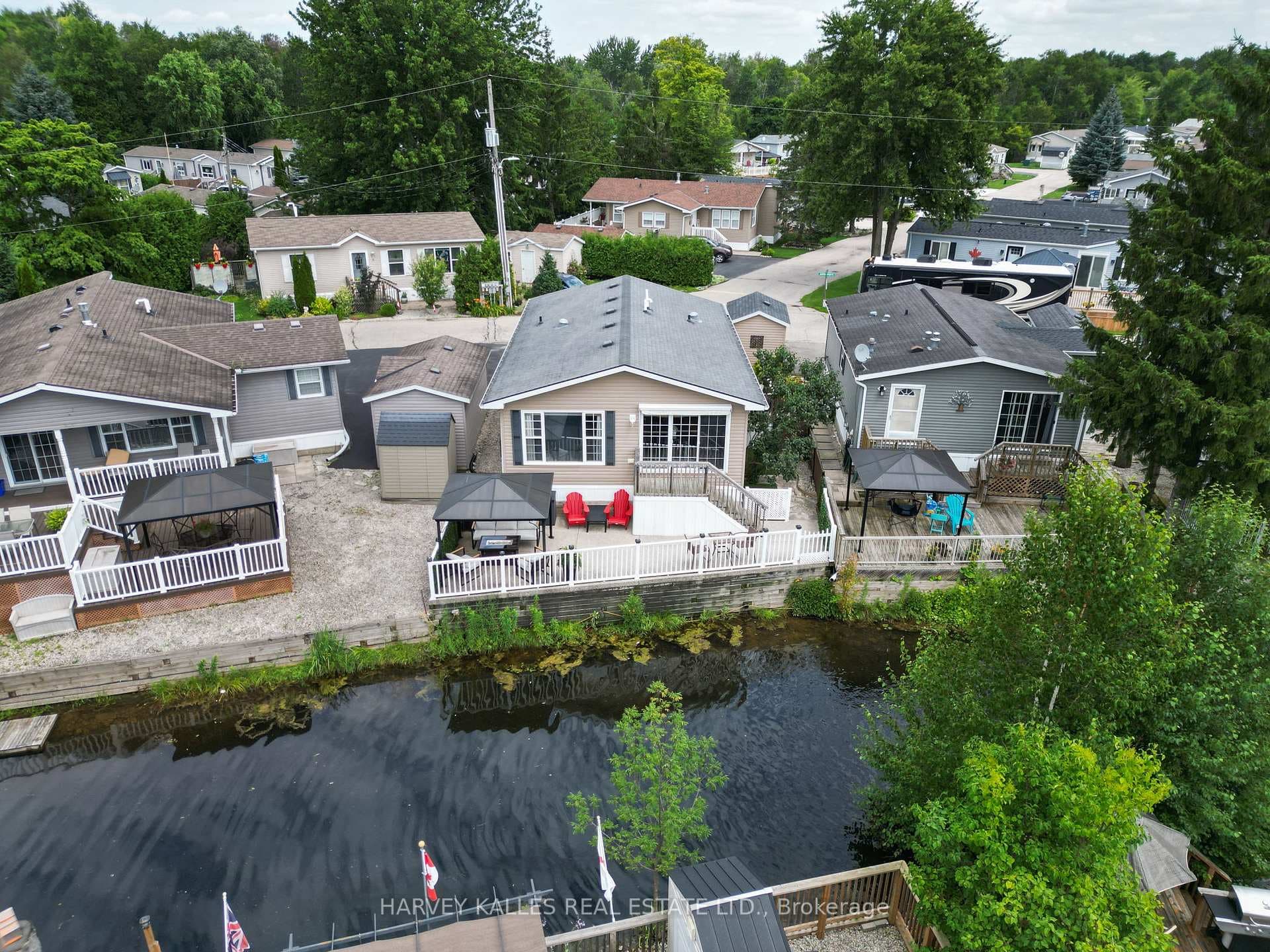Backyard river views