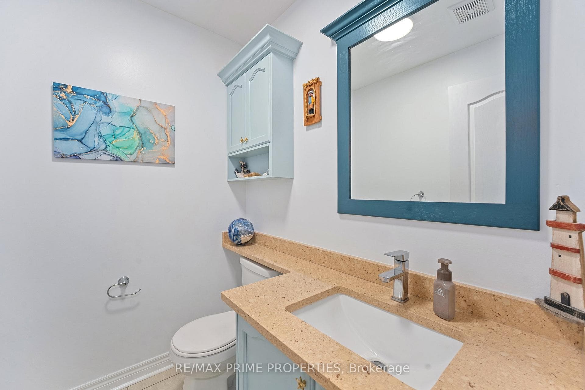 Main floor powder room