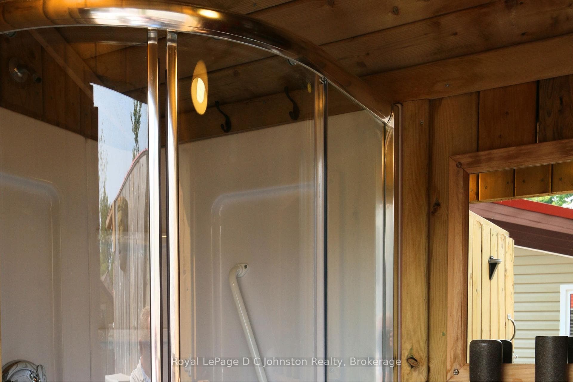 Bunkhouse shower and sink