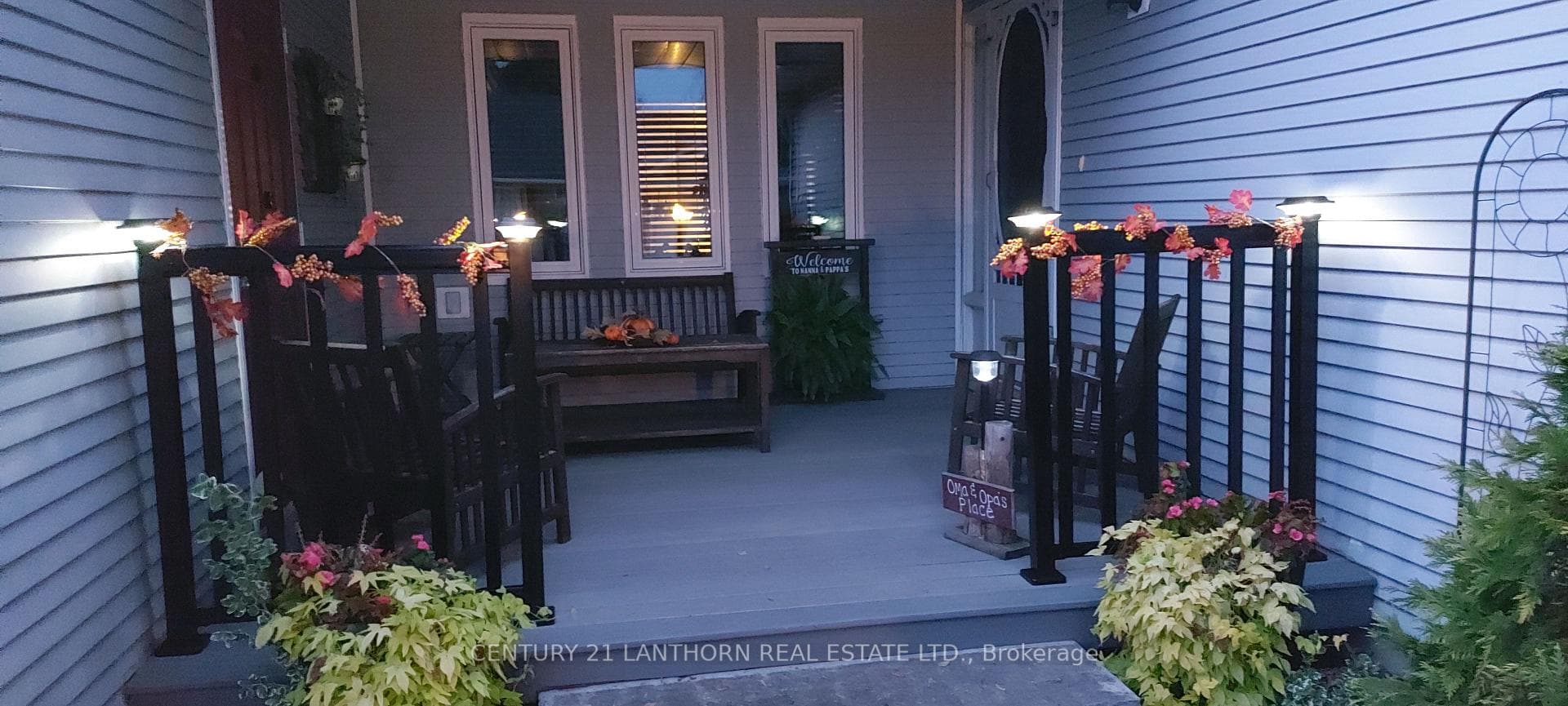 Evening on the porch