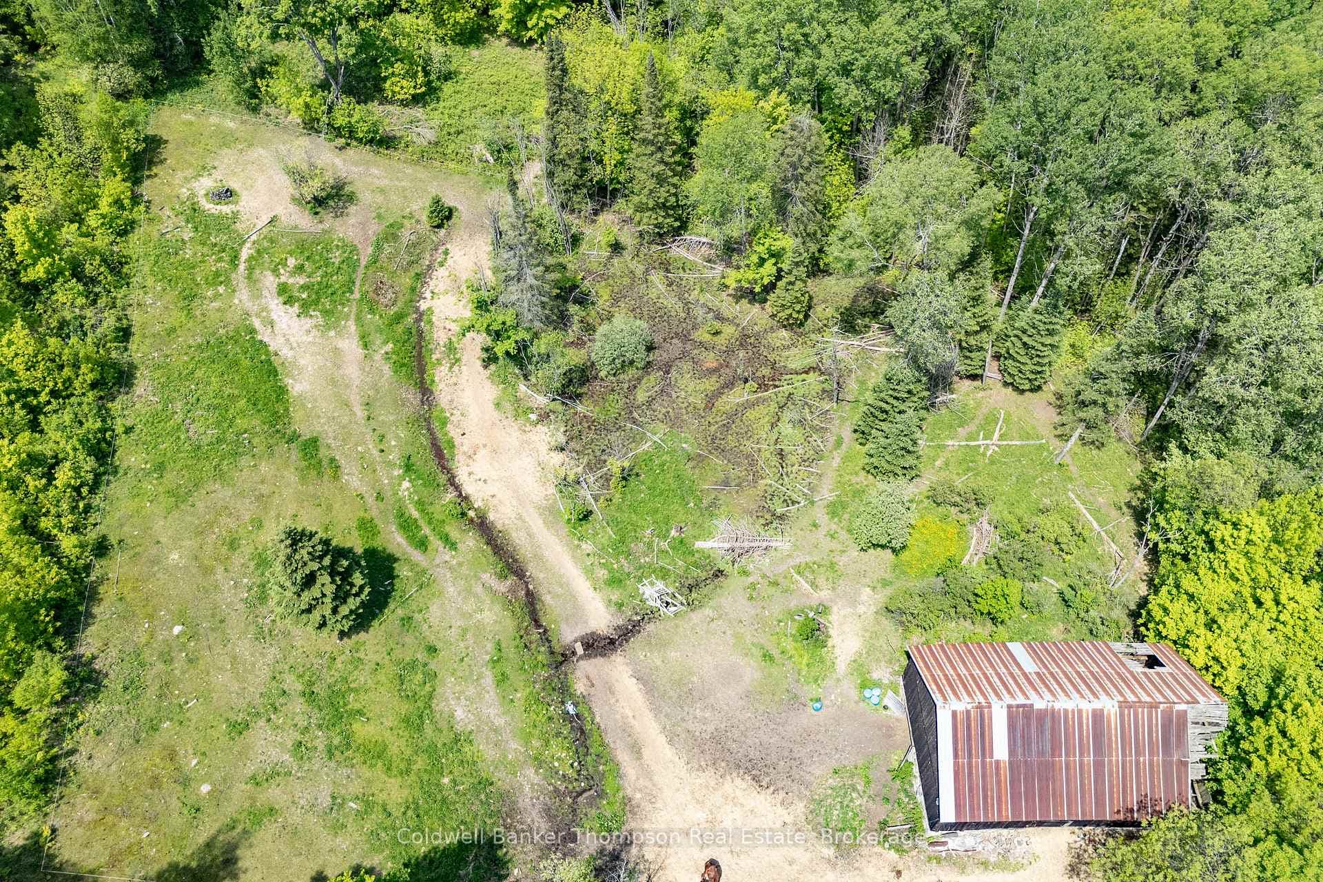 cleared area