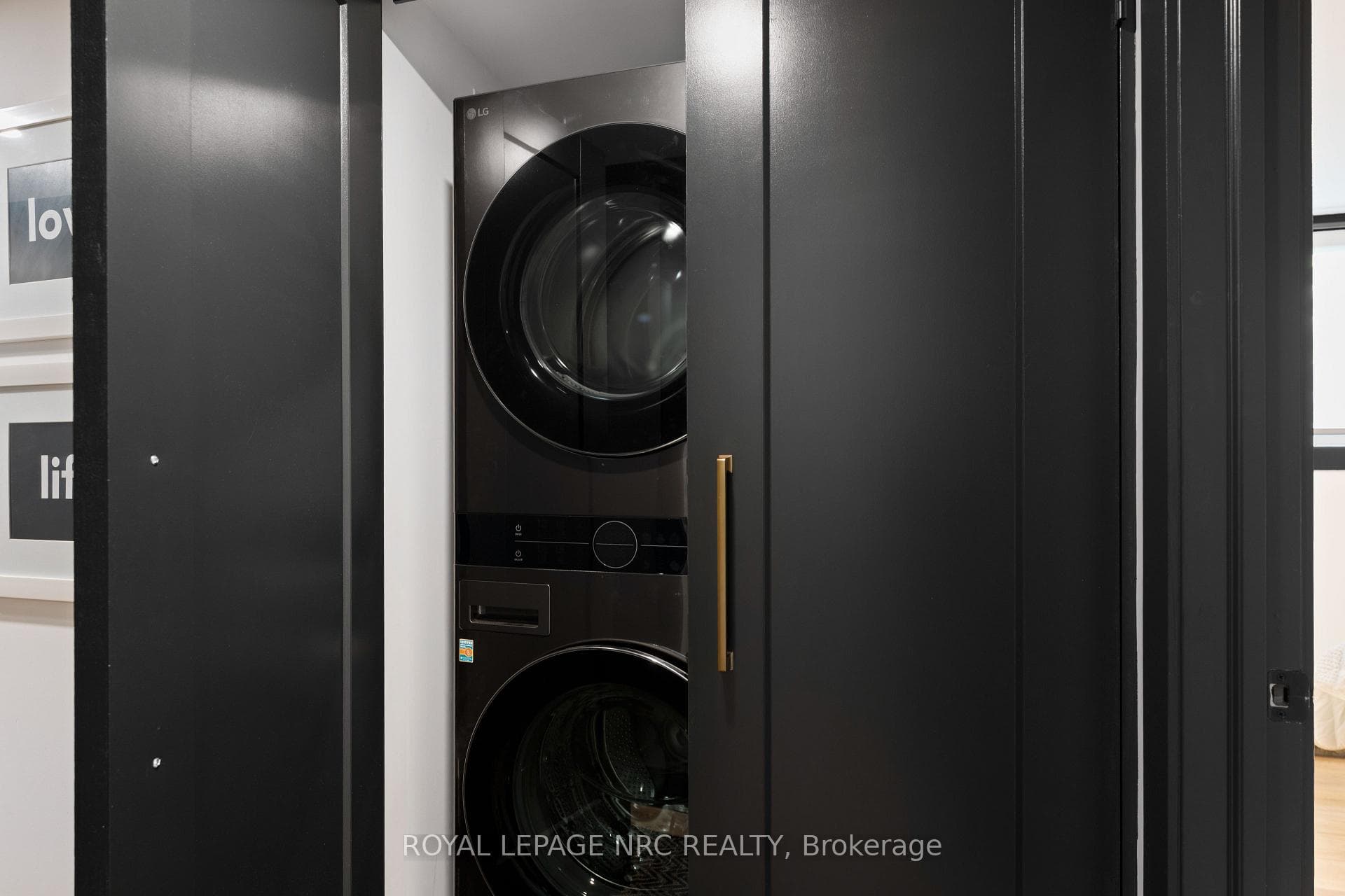 Lower Level Laundry Closet